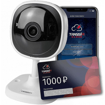 Комплект TRASSIR KOMPLEKT 1 TR-W2C1 + Cloud1000