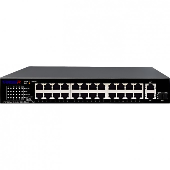 РоЕ-коммутатор TRASSIR TR-NS1126-225-24PoE РоЕ-коммутатор TRASSIR TR-NS1126-225-24PoE